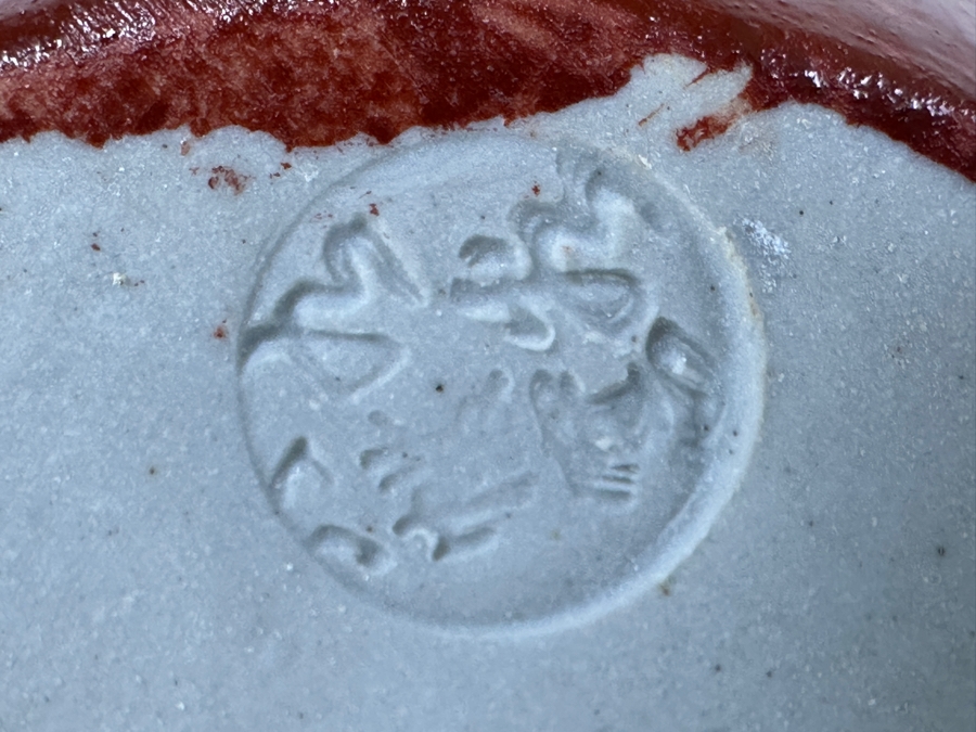 Pair of Vintage Japanese Kutani Porcelain Foo Dogs 9'H [Photo 11]