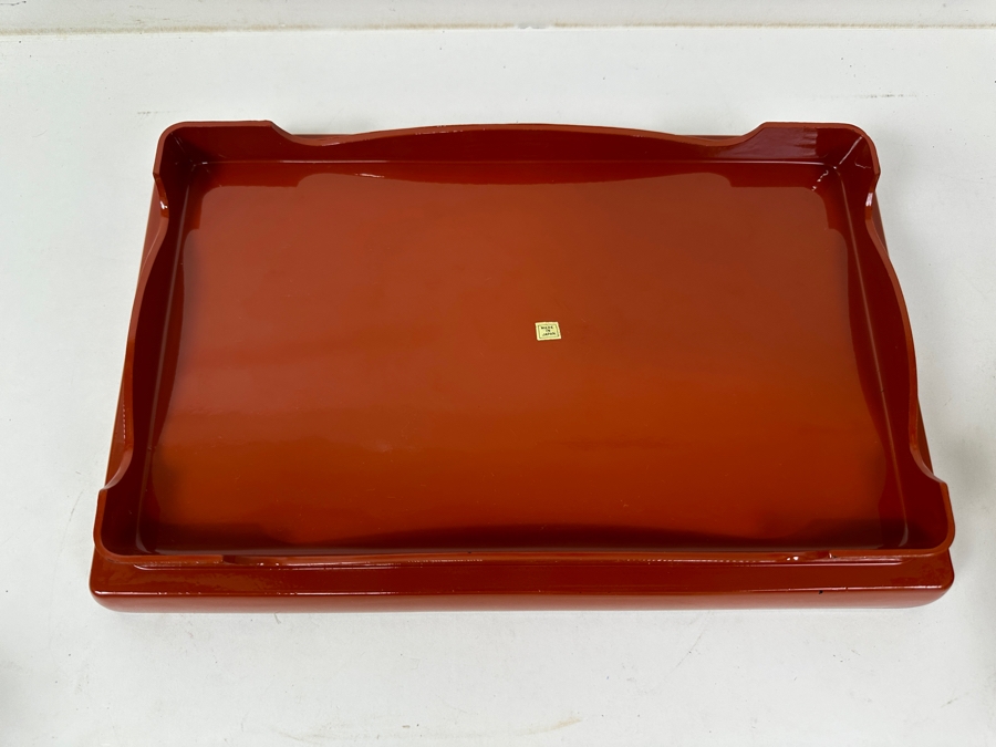 Japanese Lacquer Tea Set With Tray And Stool 13'W x 8.5'D [Photo 8]
