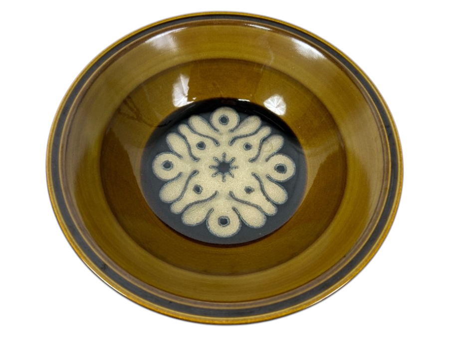 Japanese Sakura Stoneware Serving Bowl 10'W x 2.75'H
