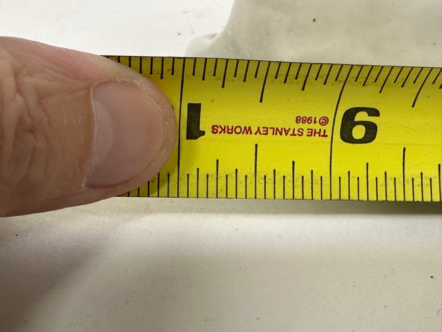 Vintage Signed Porcelain Great Dane Figurine 10'W [Photo 6]