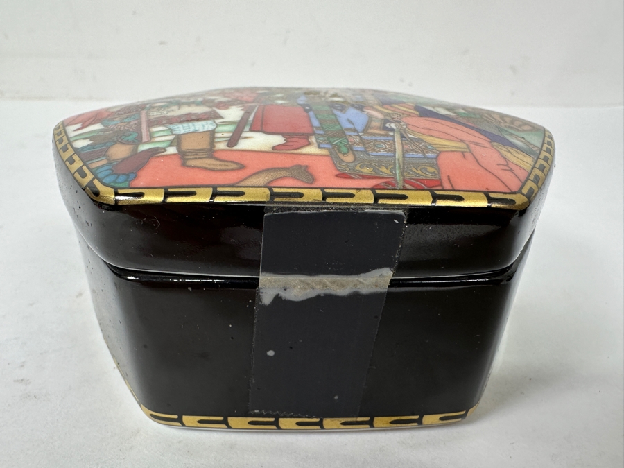 Heinrich Porcelain Trinket Box 'Vassilissa The Fair' Limited Edition Box by Villeroy Boch Illustrated by Boris Zvorykin [Photo 9]