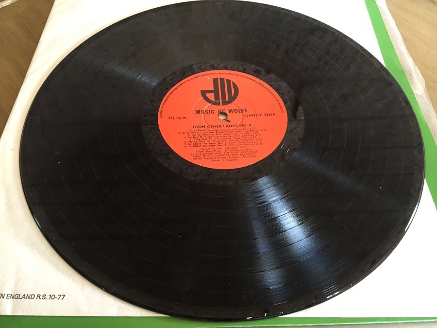 Les Diamants D'Anvers / Sicilian Mandolin Group, The ‎- From Other Lands No.8 Belgium Sicily - Music De Wolfe ‎- DWS/LP 3360 [Photo 3]