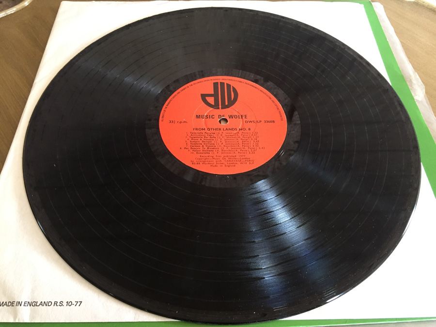 Les Diamants D'Anvers / Sicilian Mandolin Group, The ‎- From Other Lands No.8 Belgium Sicily - Music De Wolfe ‎- DWS/LP 3360 [Photo 5]