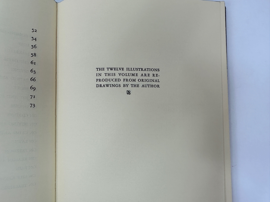 'The Prophet' By Kahlil Gibran Vintage Hardcover Book Publisher Knopf [Photo 6]