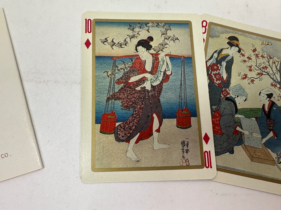 Ukiyo-E Playing Cards By Sanyo Enterprise Co Tokyo Japan [Photo 4]