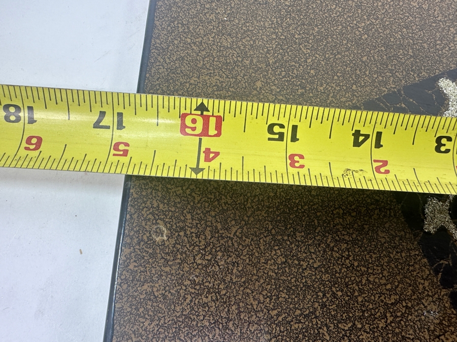 Japanese Rectangular Obon Tray with Nashiji Texture and Urushi Finish 17'W x 9'D [Photo 7]