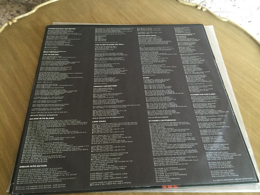 Howard Jones ‎- Dream Into Action - Elektra ‎- 60390-1 - PROMO [Photo 5]