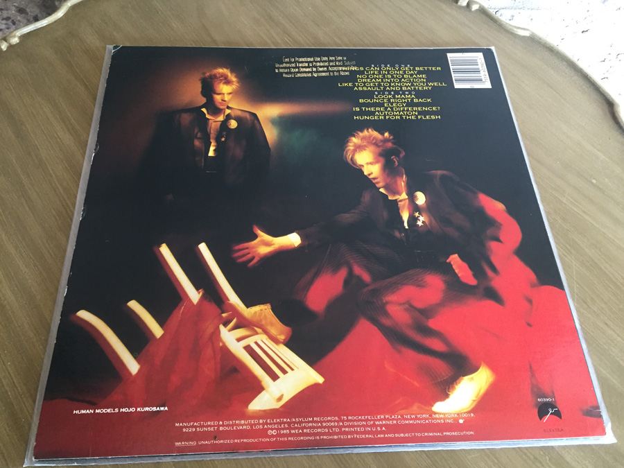 Howard Jones ‎- Dream Into Action - Elektra ‎- 60390-1 - PROMO [Photo 2]