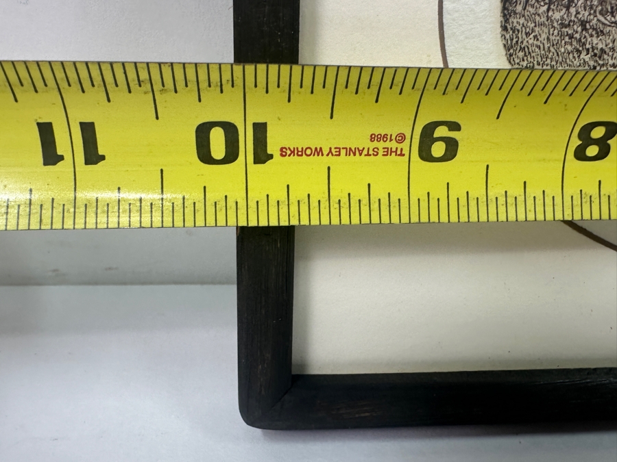 Etching Titled 'Farm House 20' By Japanese Artist Hiroto Norikane (b. 1949) Limited Edition 92/100  10'W x 6'H [Photo 11]