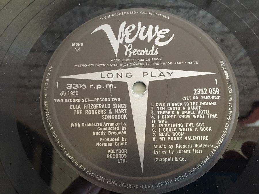 Ella Fitzgerald ‎- Sings The Rodgers And Hart Songbook - Verve - 2352 059 - 2 x Vinyl [Photo 4]