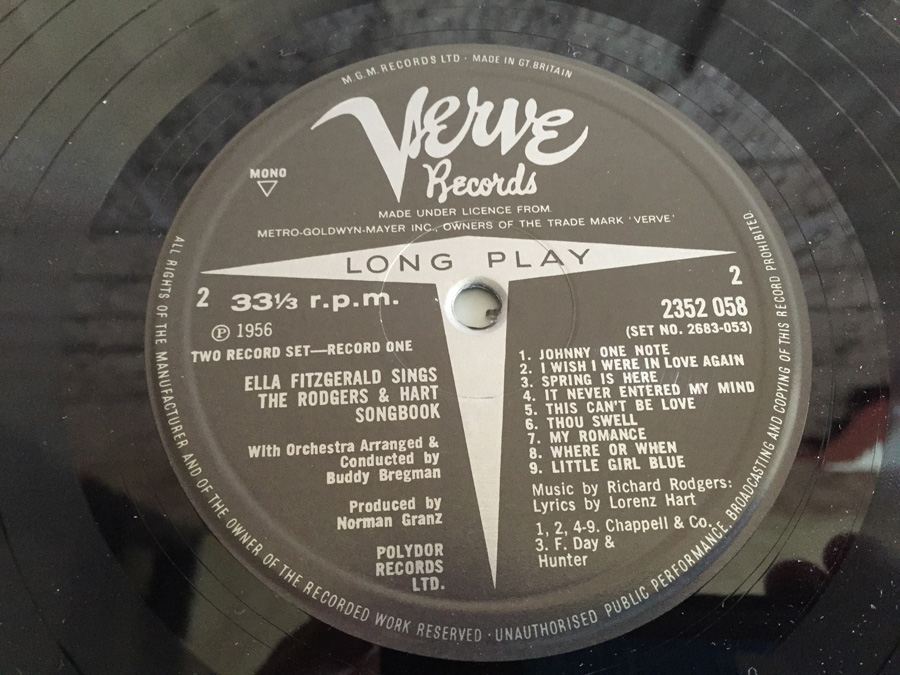 Ella Fitzgerald ‎- Sings The Rodgers And Hart Songbook - Verve - 2352 059 - 2 x Vinyl [Photo 10]