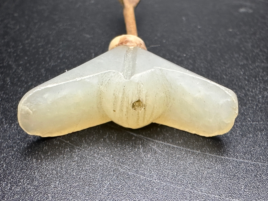 Vintage Chinese Jade Snuff Bottle Signed 2.5'H [Photo 12]