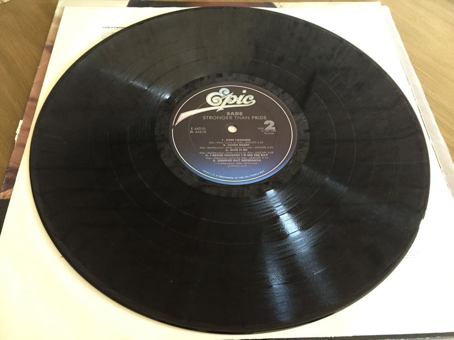 Sade ‎- Stronger Than Pride - Epic ‎- E 44210 [Photo 7]