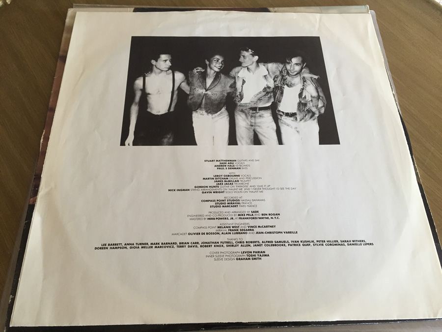 Sade ‎- Stronger Than Pride - Epic ‎- E 44210 [Photo 3]