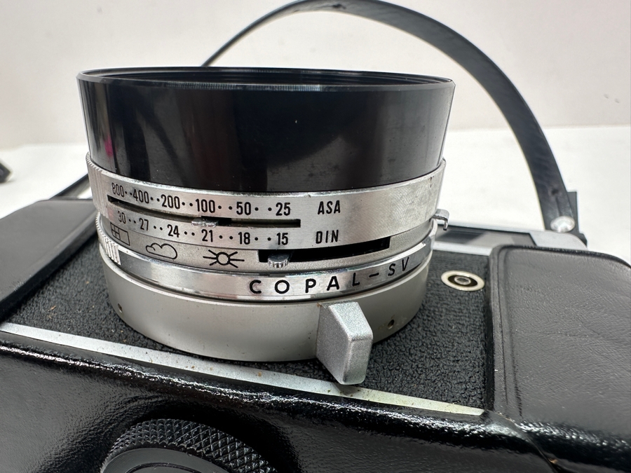 Vintage Canon Canonet QL17 GIII 35mm Rangefinder Camera With Leather Case And Lens Cap [Photo 5]