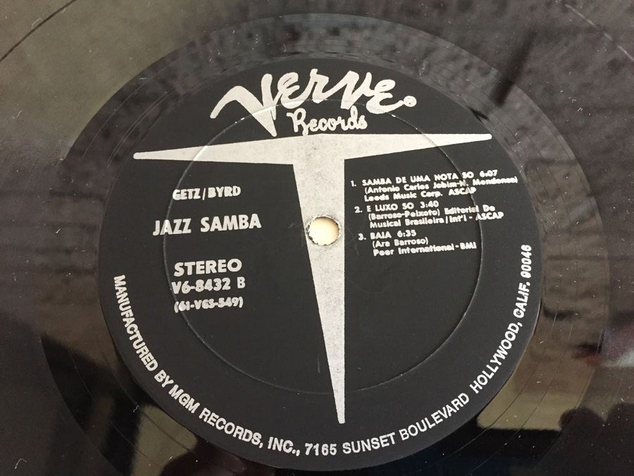Stan Getz / Charlie Byrd ‎- Jazz Samba - Verve Records ‎- V6-8432 [Photo 8]
