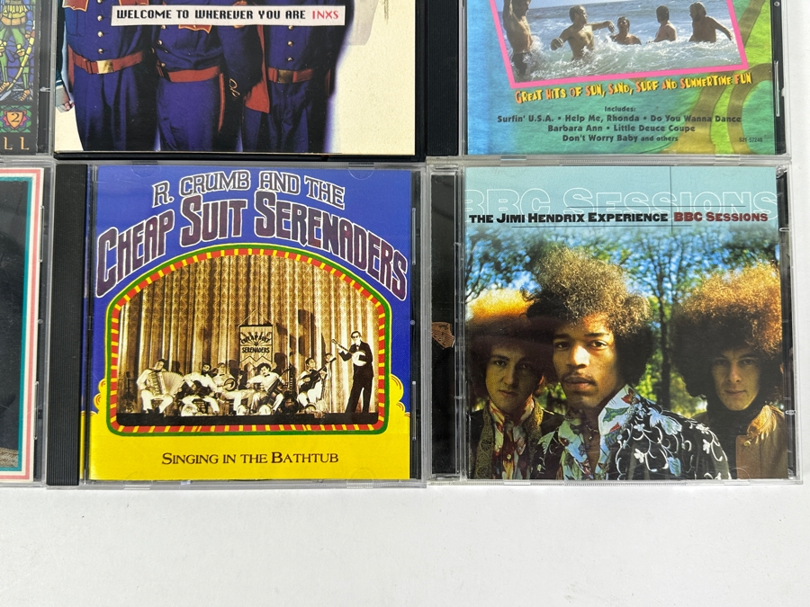 Last Minute Add - (12) CDs: Grateful Dead, Creed, The Beach Boys, INXS, Jimi Hendrix, Linda Ronstadt And R. Crumb And The Cheap Suit Serenaders [Photo 4]