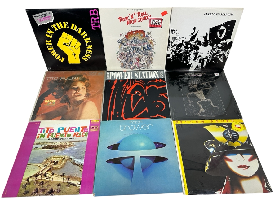 Last Minute Add - (9) Vintage Vinyl Records