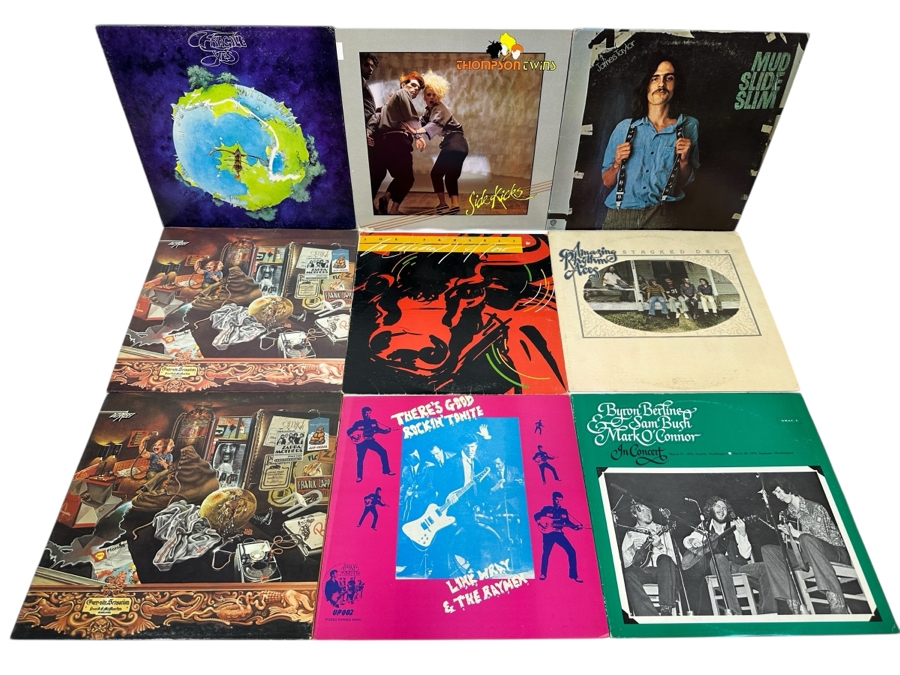 Last Minute Add - (9) Vintage Vinyl Records