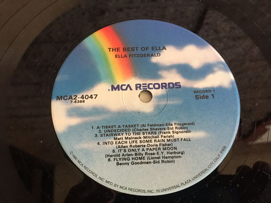 Ella Fitzgerald ‎- The Best Of Ella Fitzgerald - MCA Records ‎- MCA2-4047 [Photo 4]