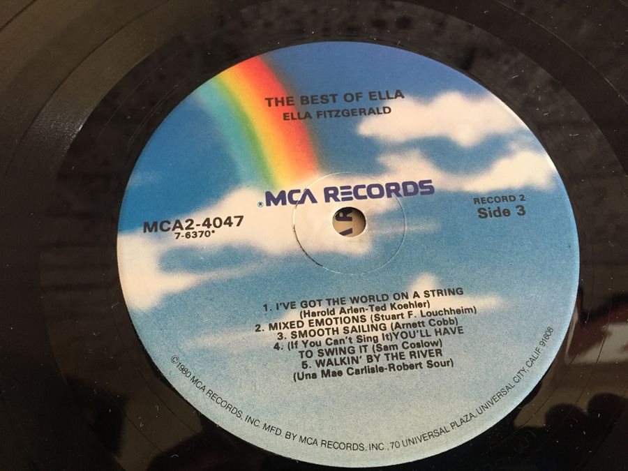 Ella Fitzgerald ‎- The Best Of Ella Fitzgerald - MCA Records ‎- MCA2-4047 [Photo 10]