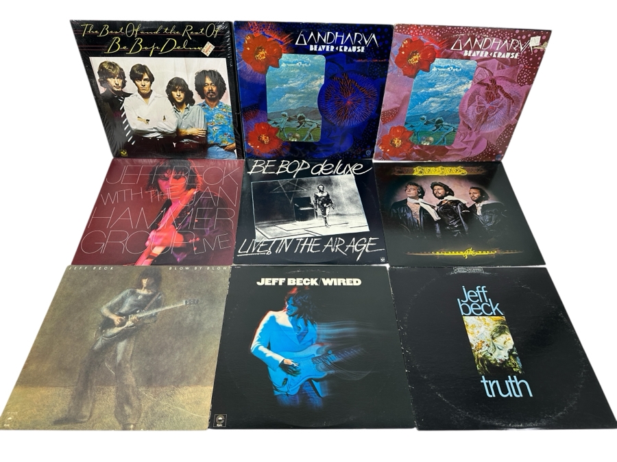 Last Minute Add - (9) Vintage Vinyl Records