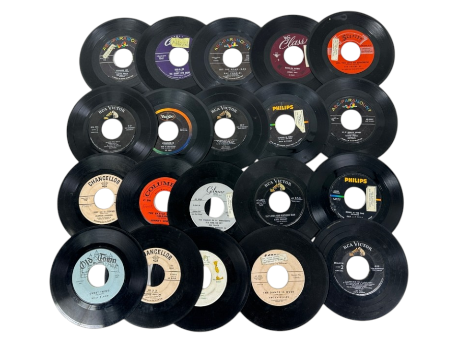 Last Minute Add - Collection Of Vintage Vinyl 45rpm Records
