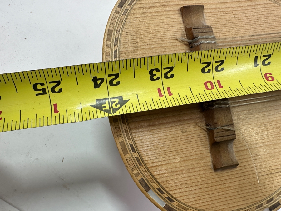 Last Minute Add - Tiple Dominicano Wooden Instrument with Mother-of-Pearl Inlay 24'L [Photo 8]