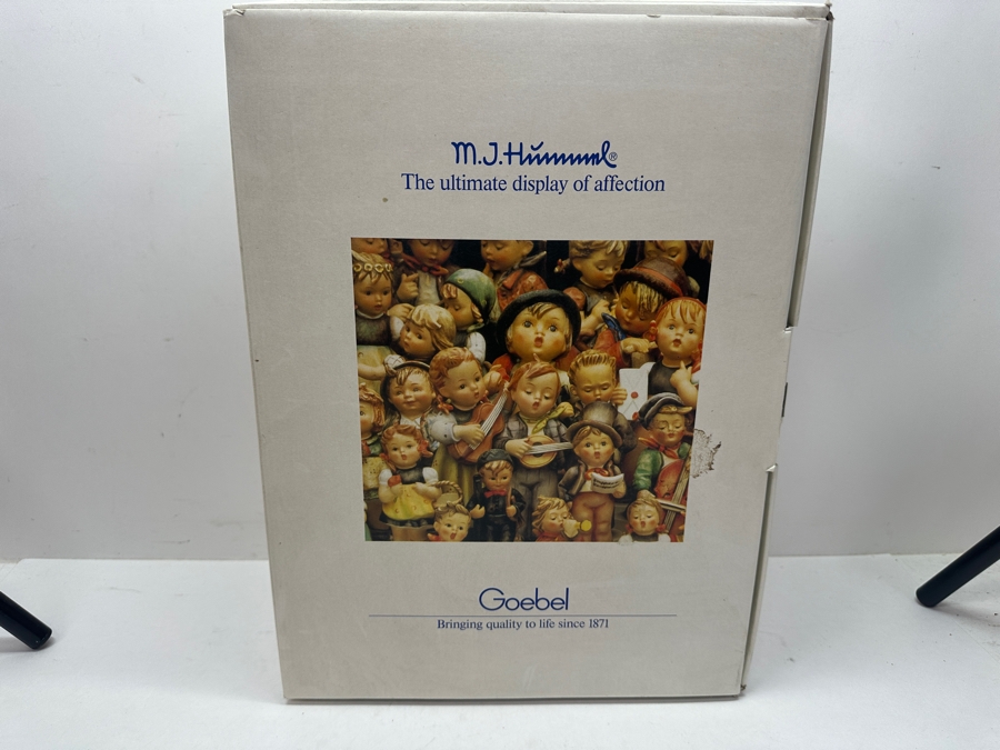 Special Limited Edition 1992 Hummel Figurine Freedom Edition Of 'Crossroads' Recognizing The Distinguished Achievements Of The U.S. Military Showing The Berlin Wall With Original Box 7.5'H [Photo 2]