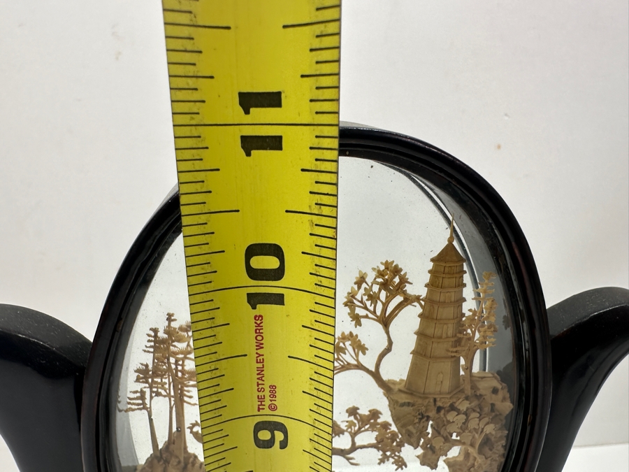 Vintage Chinese Carved Cork Art Diorama 10'W X 11'H [Photo 12]