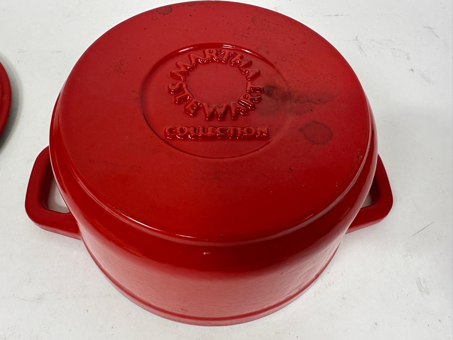 Martha Stewart Collection Cast Iron Dutch Oven 11'W [Photo 3]