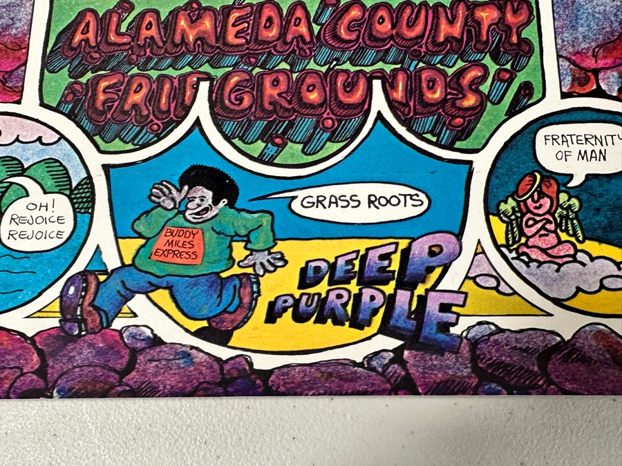 Last Minute Add - San Francisco International Pop Festival Poster Of 1968 Featuring Various Performers [Photo 5]