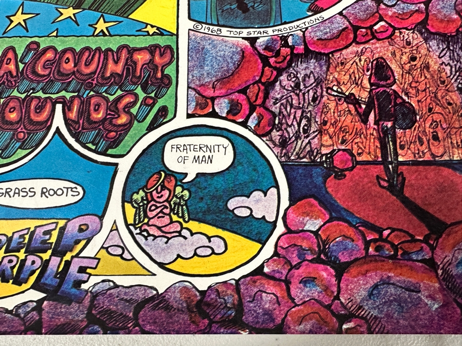 Last Minute Add - San Francisco International Pop Festival Poster Of 1968 Featuring Various Performers [Photo 6]