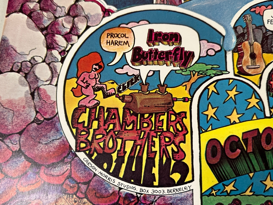 Last Minute Add - San Francisco International Pop Festival Poster Of 1968 Featuring Various Performers [Photo 8]