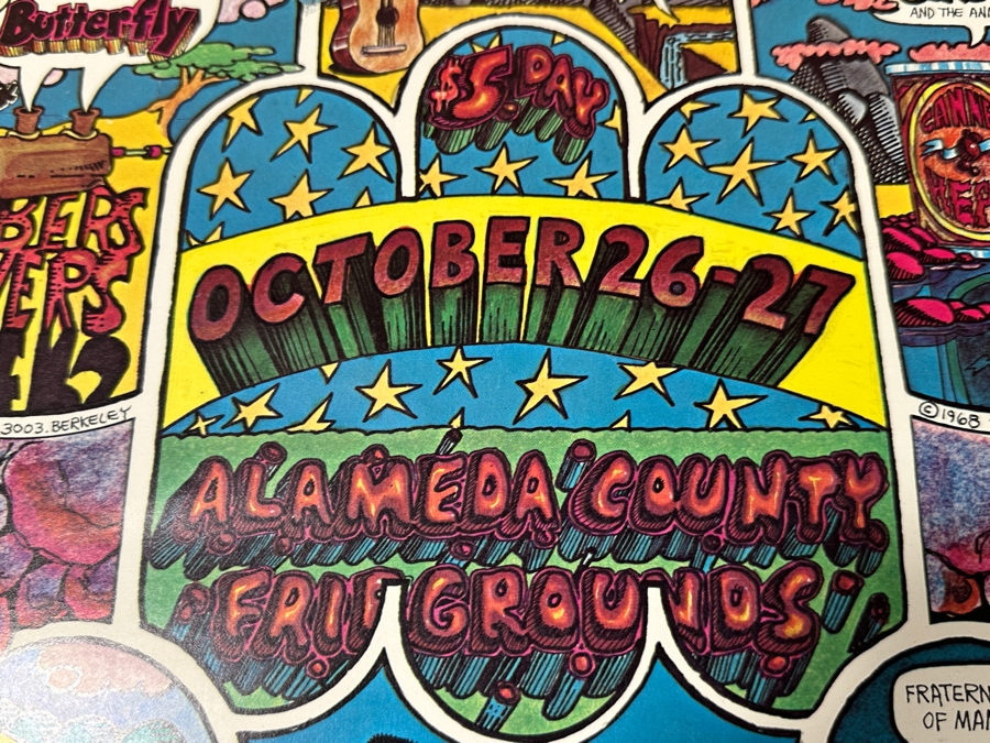 Last Minute Add - San Francisco International Pop Festival Poster Of 1968 Featuring Various Performers [Photo 7]