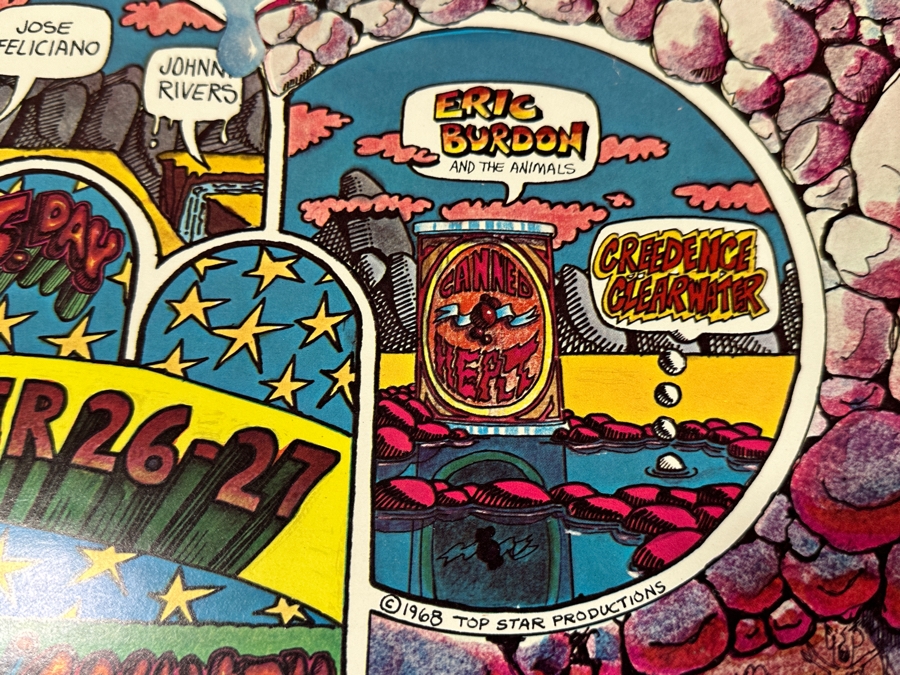 Last Minute Add - San Francisco International Pop Festival Poster Of 1968 Featuring Various Performers [Photo 10]