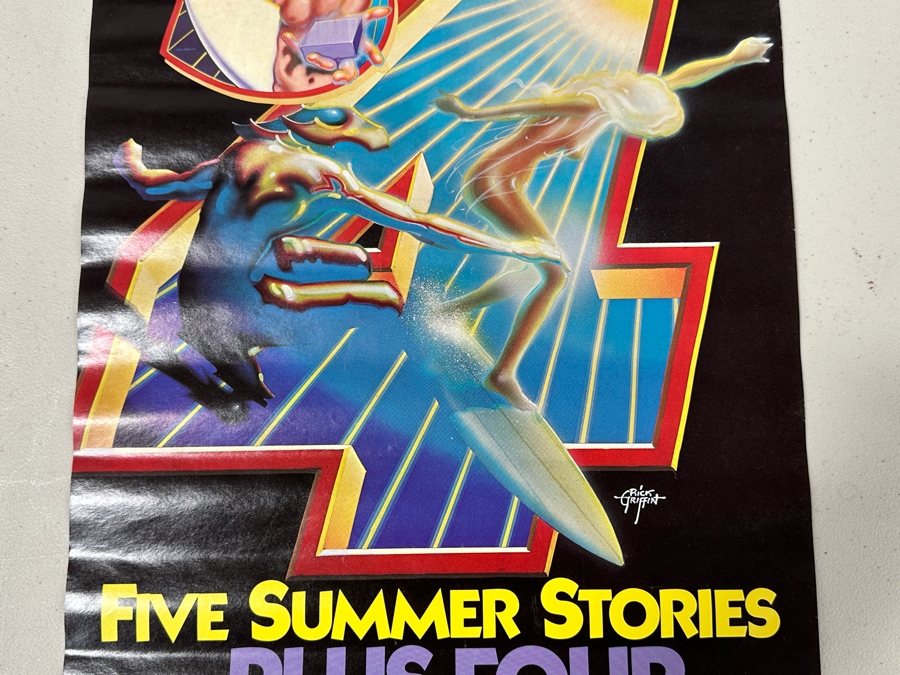 Last Minute Add - Vintage Five Summer Stories Plus Four Surfing Film Poster By Rick Griffin 12' X 21' [Photo 3]