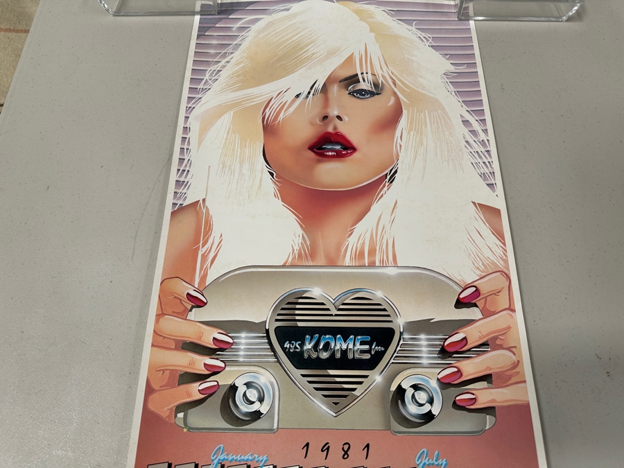 Last Minute Add - (3) Tower Records Calendar Posters From 1981, 1986 & 1989 [Photo 8]