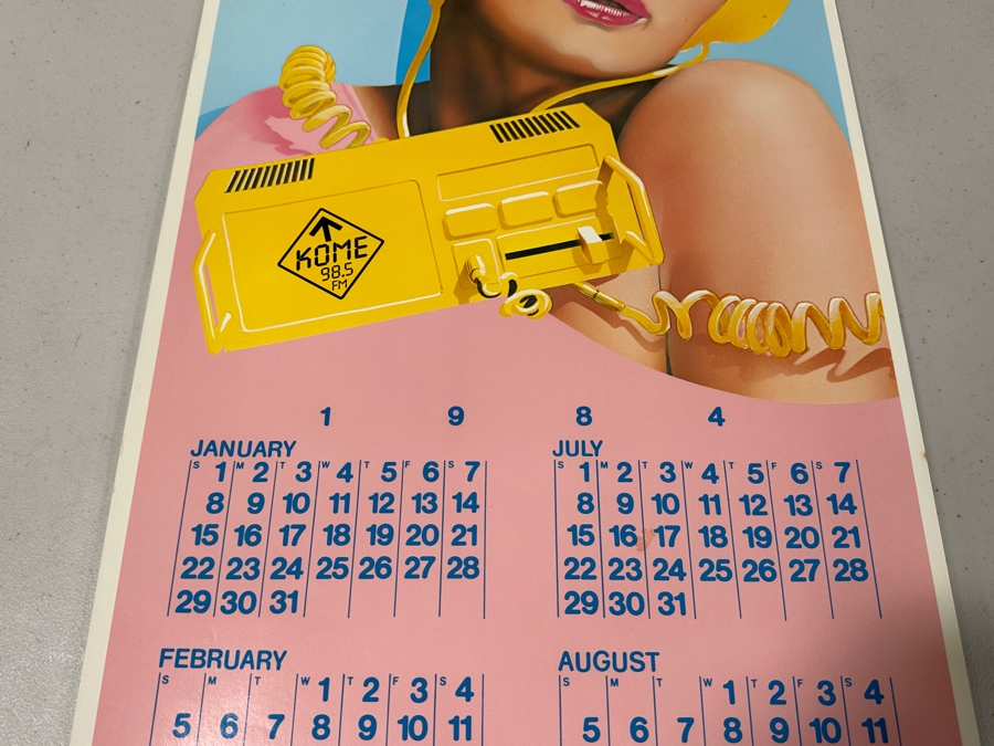 Last Minute Add - (3) Tower Records Calendar Posters From 1976, 1984 & 1985 [Photo 7]