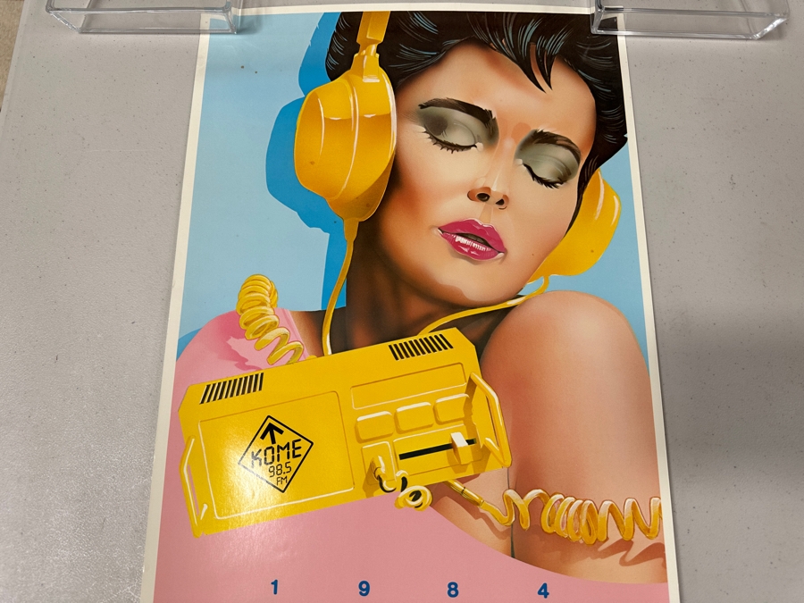 Last Minute Add - (3) Tower Records Calendar Posters From 1976, 1984 & 1985 [Photo 6]