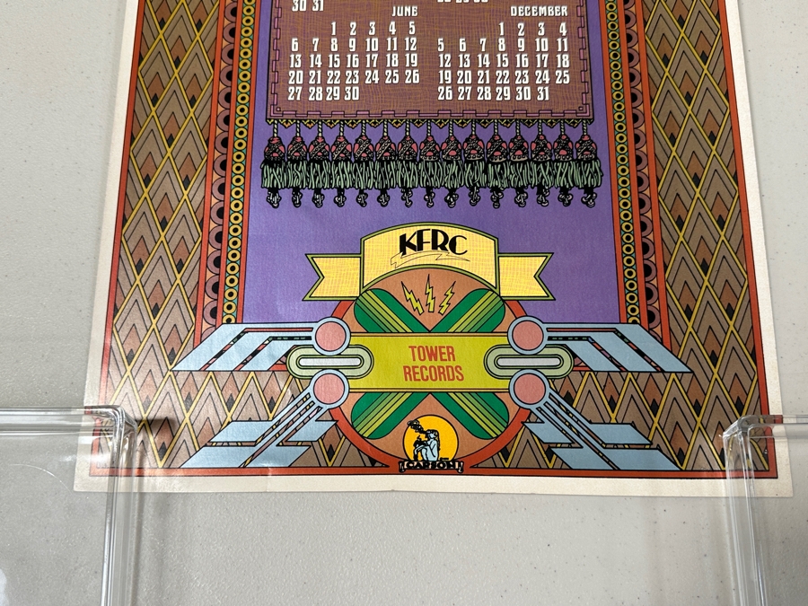 Last Minute Add - (3) Tower Records Calendar Posters From 1976, 1984 & 1985 [Photo 13]