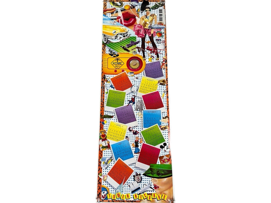 Last Minute Add - Vintage 1983 Tower Records Calendar Poster