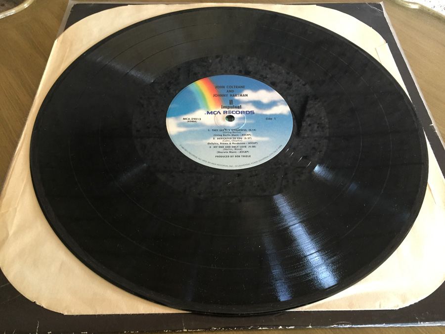 John Coltrane And Johnny Hartman ‎- John Coltrane And Johnny Hartman - MCA Records ‎- MCA-29013 [Photo 3]