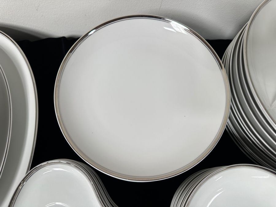 Huge Set Of Fukagawa Hand Painted China Set Arita Pattern No. 900P Approximate Service For 12 [Photo 3]