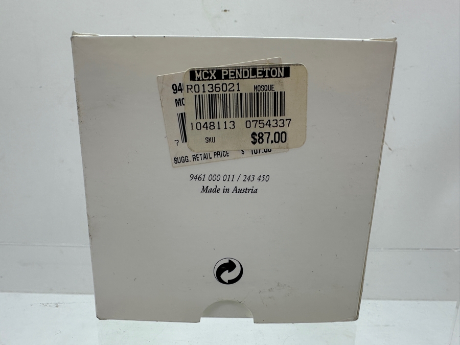 Vintage Swarovski Crystal Taj Mahal Collectible Miniature Figurine With Gold Accents And Original Box [Photo 7]