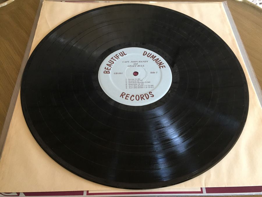 Capt. John Handy With Geoff Bull - Beautiful Dumaine Records - GB-001 [Photo 3]