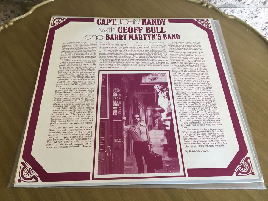 Capt. John Handy With Geoff Bull - Beautiful Dumaine Records - GB-001 [Photo 2]