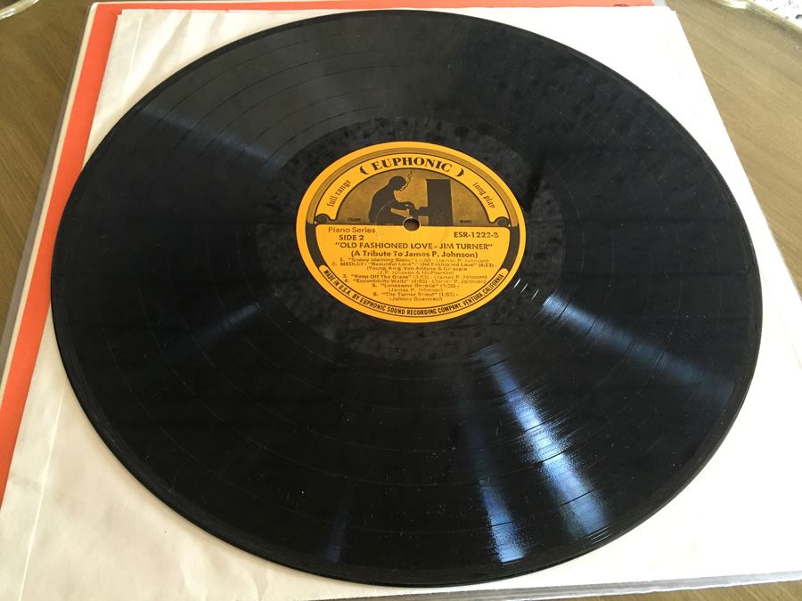 Jim Turner - Old Fashioned Love - Tribute to James P. Johnson - Euphonic - ESR-1222 [Photo 5]