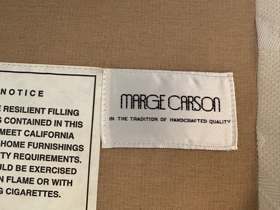 Stunning Marge Carson Upholstered 2-Piece Sofa 120'W X 43'D X 36'H [Photo 5]