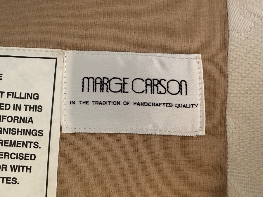 Stunning Marge Carson Upholstered 2-Piece Sofa 120'W X 43'D X 36'H [Photo 6]